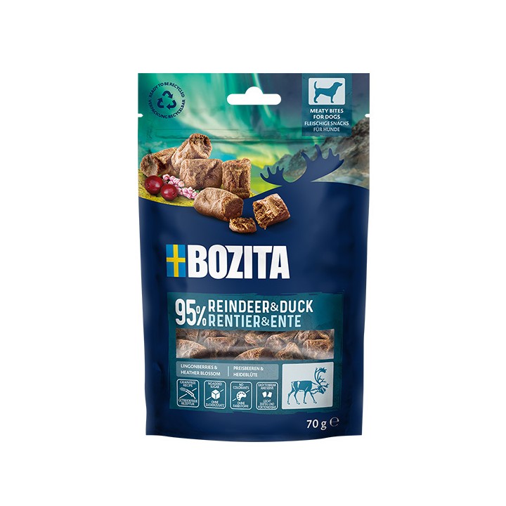 Bozita Mięsne Przysmaki Renifer & Kaczka