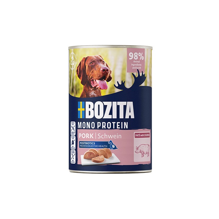 Bozita Dog Monoprotein Pate Wieprzowina