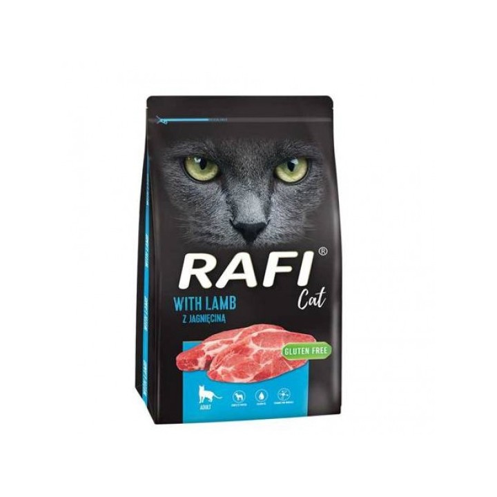 Rafi Cat z jagnięciną - karma sucha dla kota 7 kg