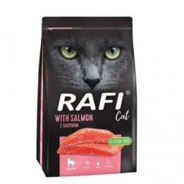 Rafi Cat Sterilised z łososiem - karma sucha dla kota 7 kg