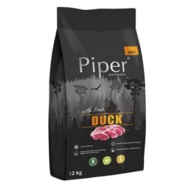 Piper Animals ze świeżą kaczką karma sucha dla psa 12 kg