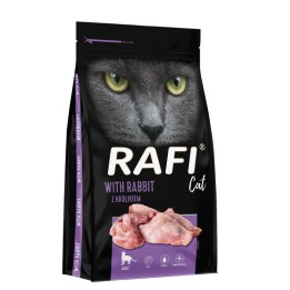 Rafi Cat z królikiem - karma sucha dla kota 7 kg