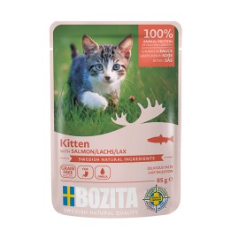 Kitten Kawałki W Sosie Z Łososiem