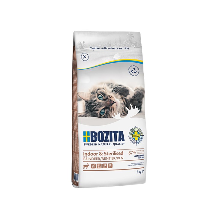 Indoor & Sterilised Z Reniferem, Bez Dodatku Zbóż